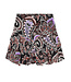 Alix the Label Paisley ruffle rok multi colour – Speelse rok met ruches