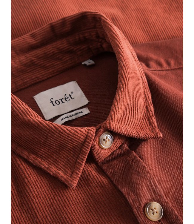 Foret Dream shirt burnt red - 1917-RED