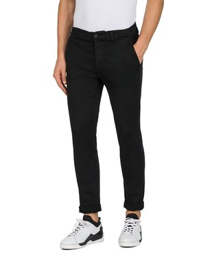 Replay Zeumar hyperflex chino black