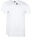 Alan Red ottawa 2pack o neck tee s/s white