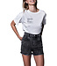 Homage Farrah demin shorts random grey