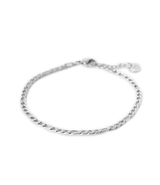 Label Kiki Old School Bracelet Silver - KSA542-Silver