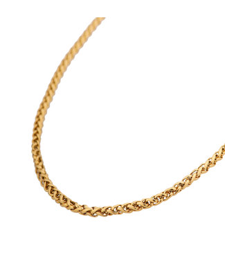 Label Kiki Label Kiki Cobra necklace gold KSK651-GOLD