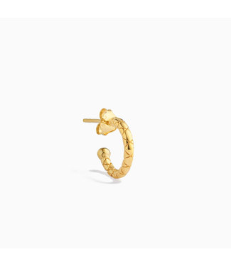 Eline Rosina Atelier snake hoop gold