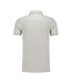 Morse Code Alpha 1 polo s/s light grey melange