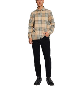 Won Hundred Kurt shirt l/s laurel oak check