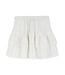 Alix the Label Sequin broderie skirt soft white