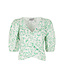 Just Female Garden blouse absinthe green