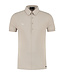 Morse Code Alpha 1 pique stretch polo s/s bleached sand