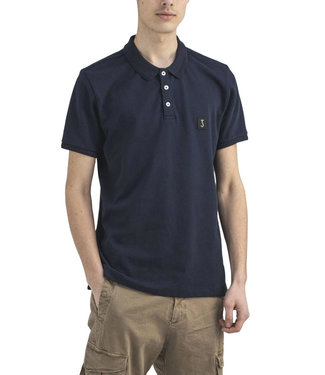 Butcher of Blue classic comfort polo alaska blue