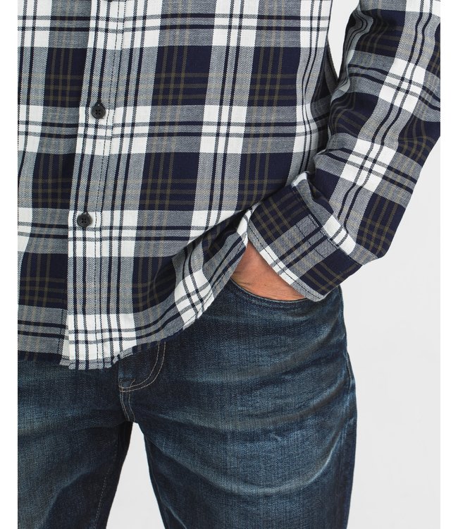 Butcher of Blue Robbins Mid Check Shirt Alaska Blue