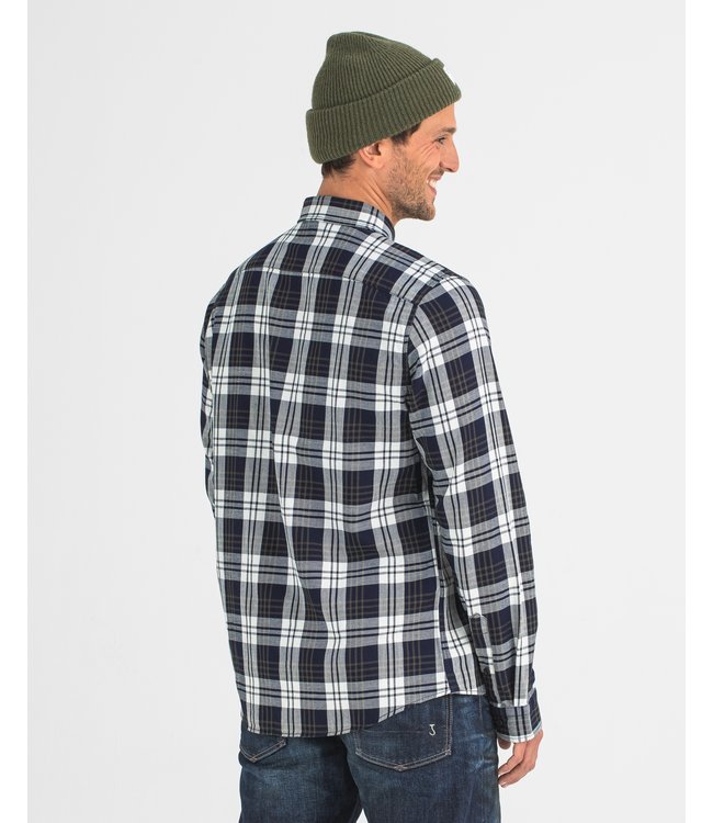 Butcher of Blue Robbins Mid Check Shirt Alaska Blue