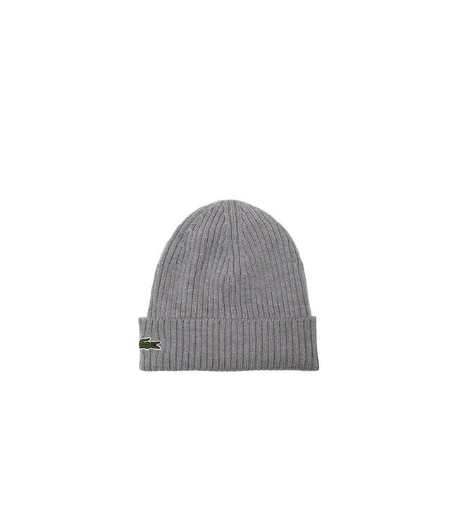 Lacoste Knitted beanie heather agate