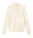 Les Deux Edgar Half Zip Wool Knit Ivory