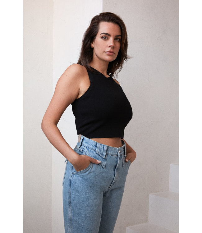 Homage Farrah - Straight Jeans Dirty Vintage H-CW22M11