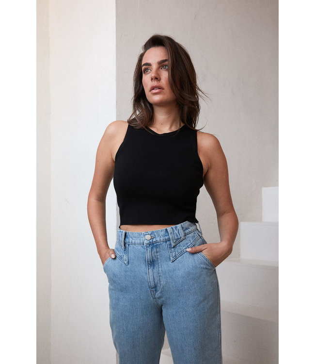 Homage Farrah - Straight Jeans  Dirty Vintage H-CW22M11