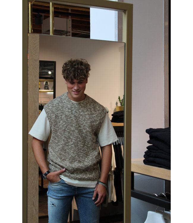 NN.07 Jesse Vest 6454 Pyramid Mouline