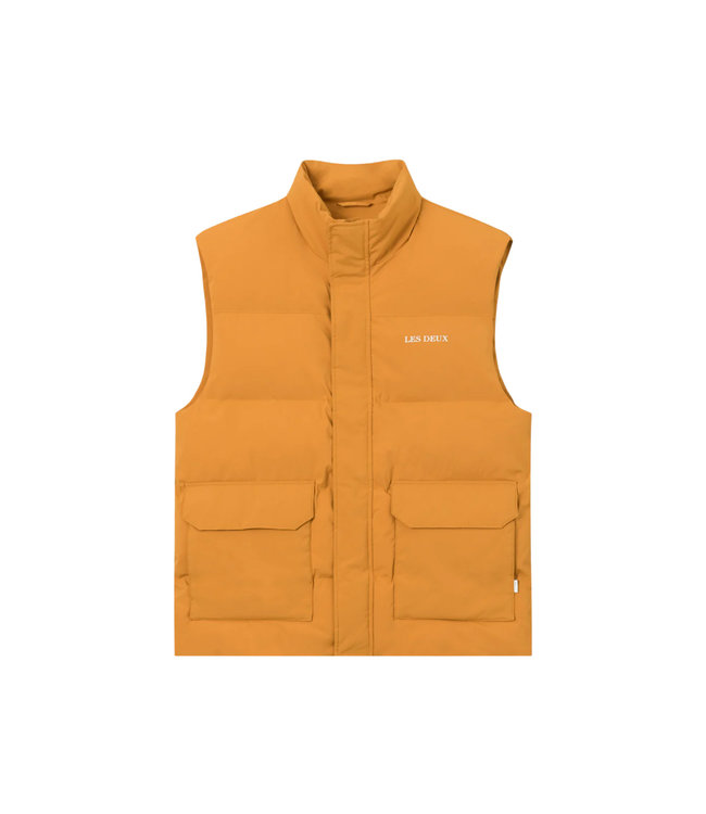 Les Deux Mark Puffer Vest Inca Gold