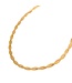 Label Kiki Braided snake necklace gold