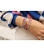 Label Kiki Candy crush bracelet gold