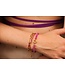 Label Kiki Zipper bracelet gold
