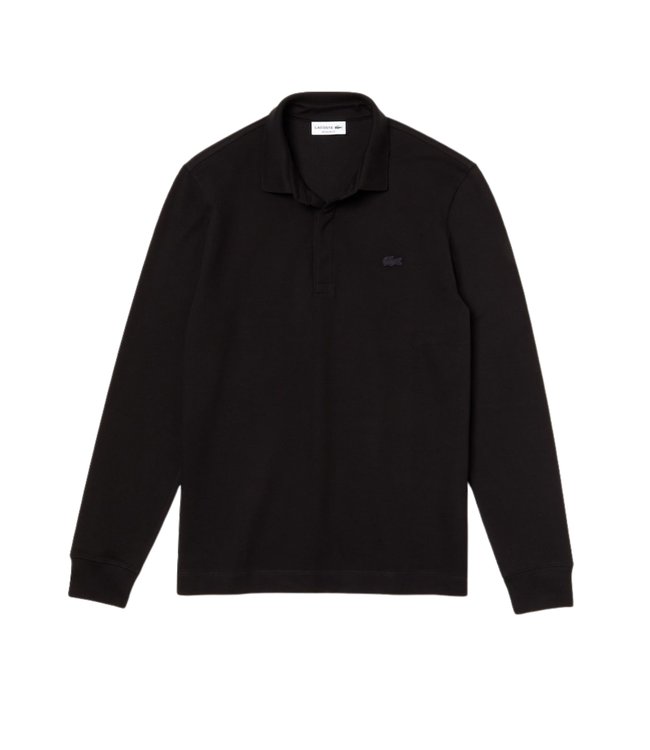 Lacoste Polo l/s black