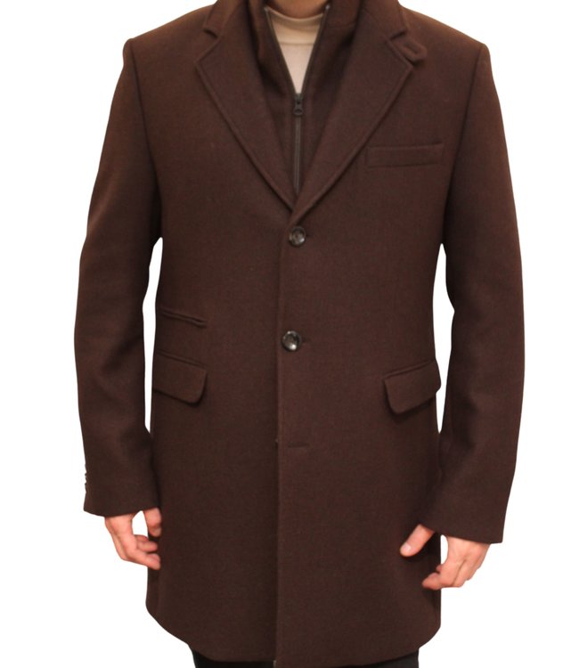 Gentiluomo Moreno coat brown