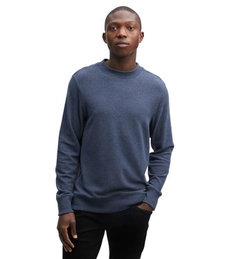 Denham Roger crew neck dress blues