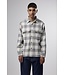 NN.07 Soren overshirt check grey