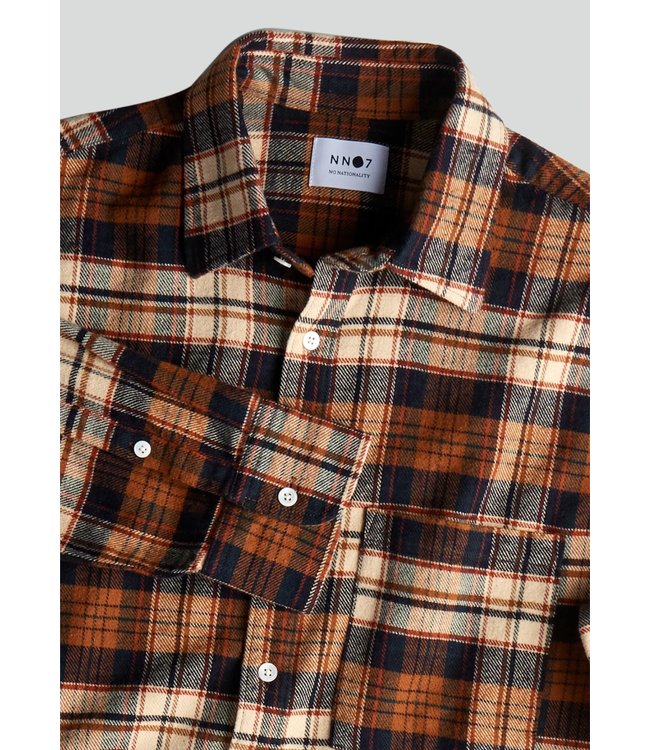 NN.07 Arne shirt check multi