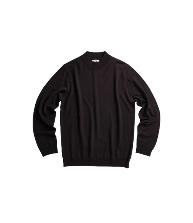 NN.07 Martin knit dark brown