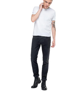 Replay Anbass hyperflex jeans black