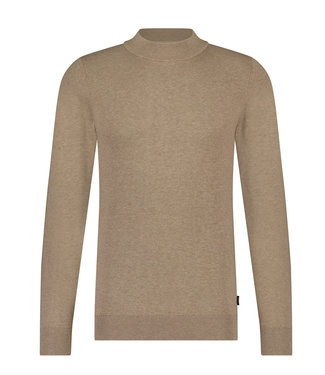 Saint Steve Ben knit taupe melange