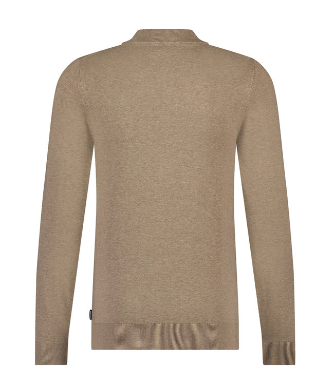 Saint Steve Ben knit taupe melange