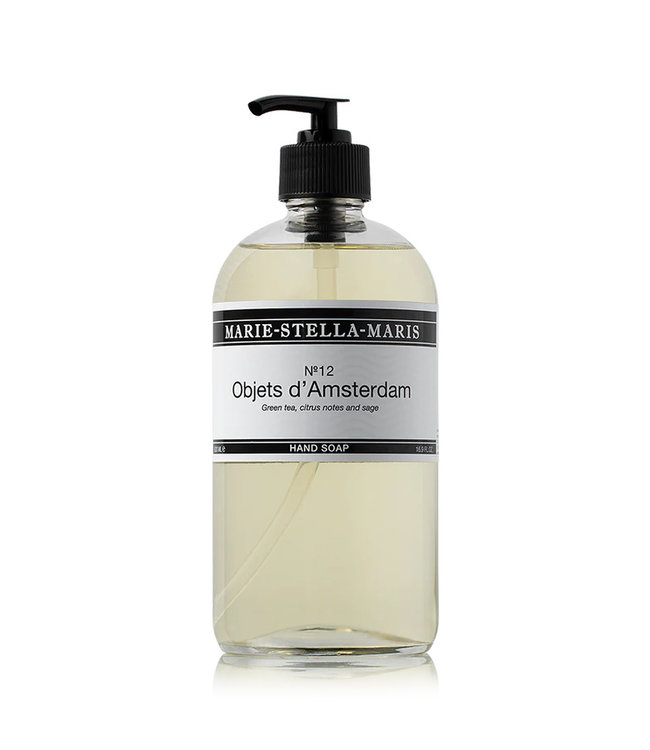 Marie-Stella-Maris Hand soap objets d'amsterdam 500ml glass