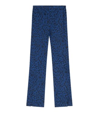 Alix the Label sketchy animal flared pants