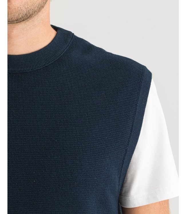 Butcher of Blue Square Sleeveless Alaska Blue