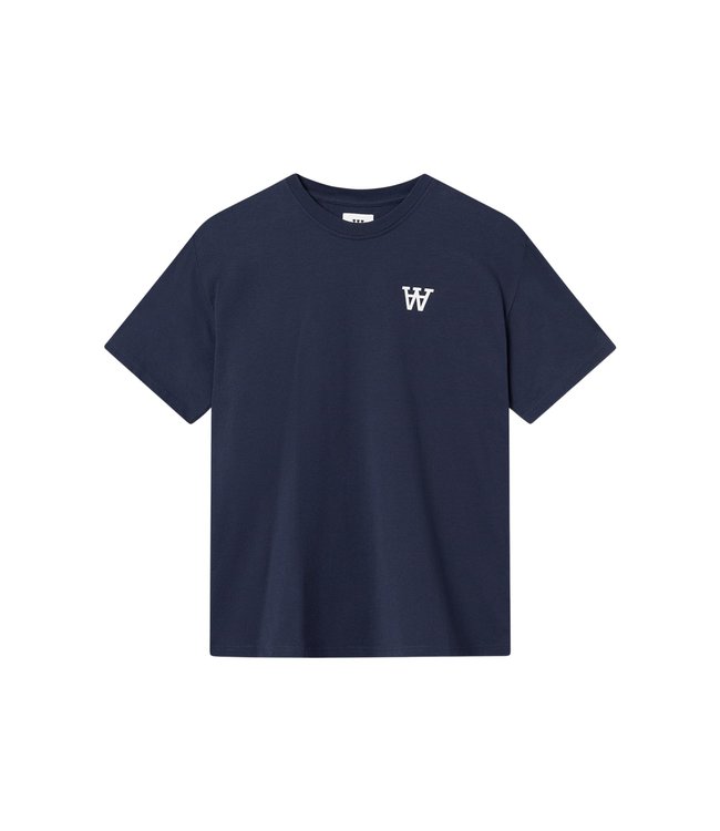 Wood Wood Ace AA tee s/s navy