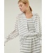10Days Oversized blouse stripe ecru black