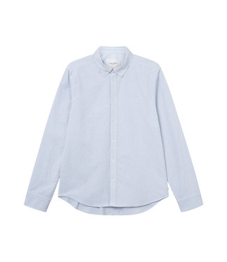 Les Deux Kristian Oxford Shirt Light Blue/White