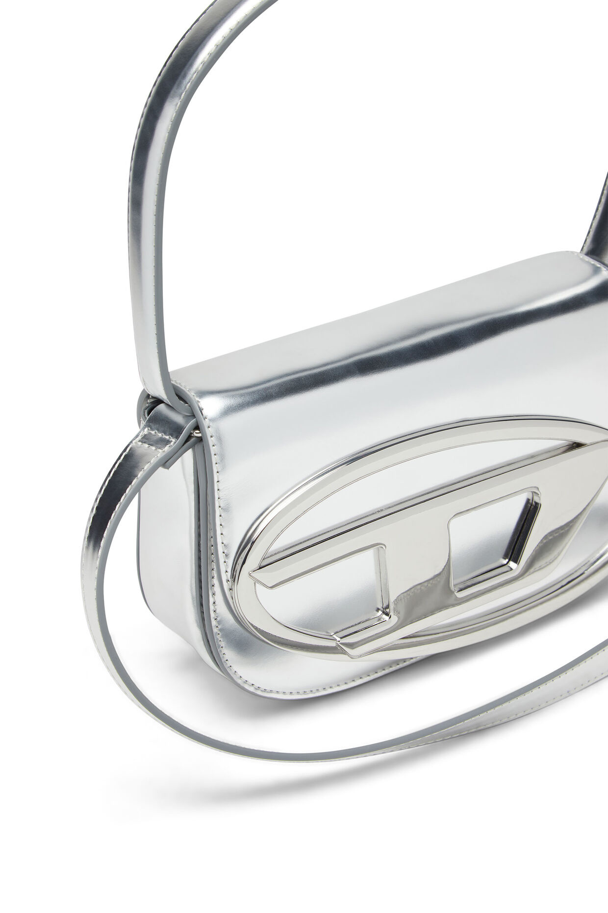 Diesel shoulder bag silver NewStyle.nl