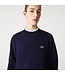 Lacoste Crew sweat navy blue