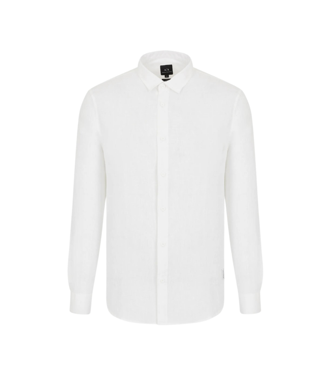 Armani exchange Linen shirt white