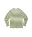 NN.07 Clive tee l/s green stripe