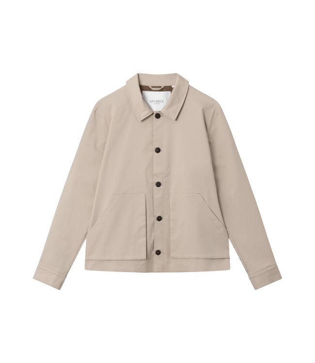 Les Deux Maine Hybrid Jacket Dark Sand