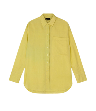 Alix the Label Linen lyocell blouse soft yellow