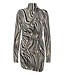 Gestuz Oda short dress black silver birch 10906613-104016
