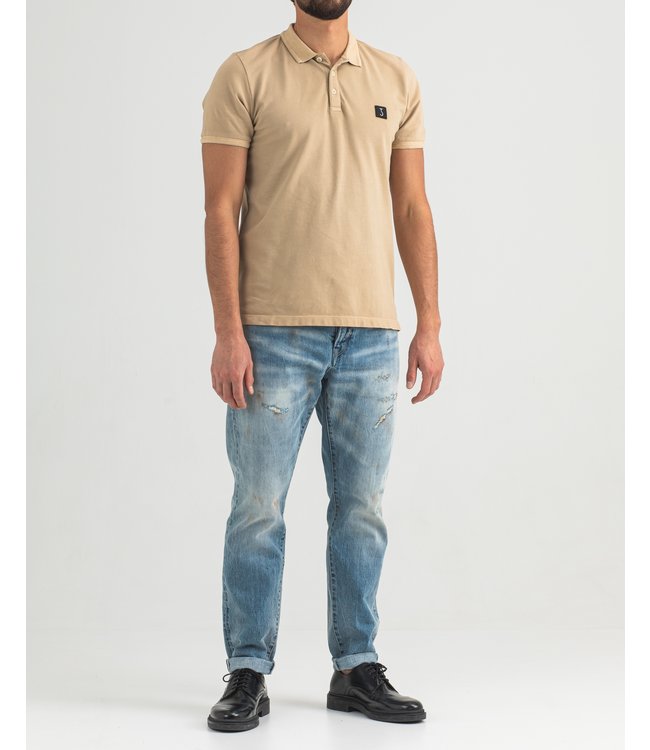 Butcher of Blue Classic Comfort Polo Sahara Beige