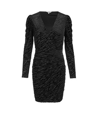 MbyM Delfina drizzle dress black