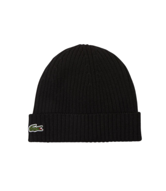 Lacoste Knitted beanie black